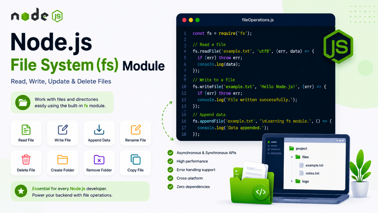 How to Read and Write Files in Node.js