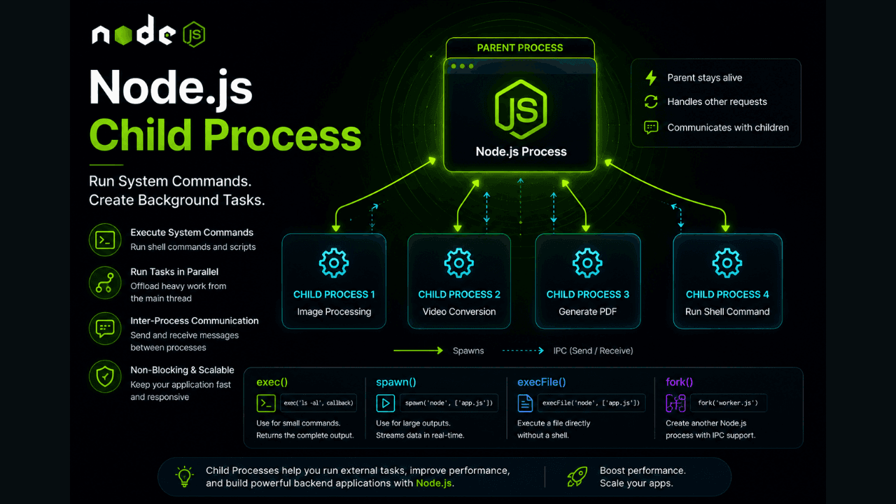 Child Processes in Node.js for Beginners