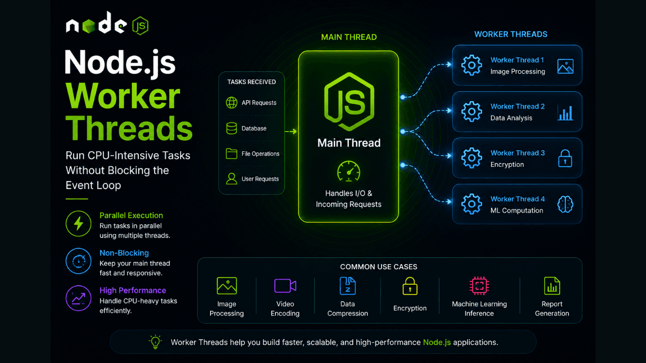 Parallel Processing in Node.js using Worker