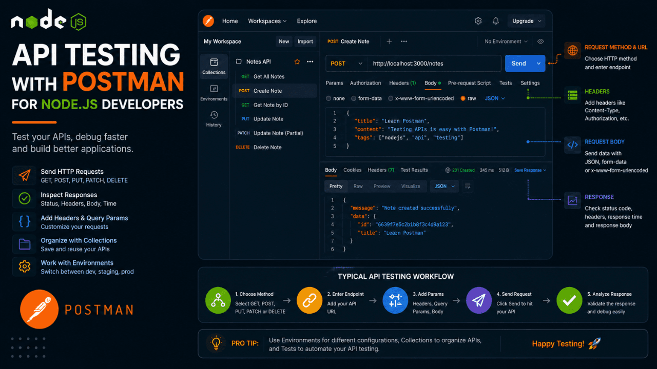 Testing APIs using Postman